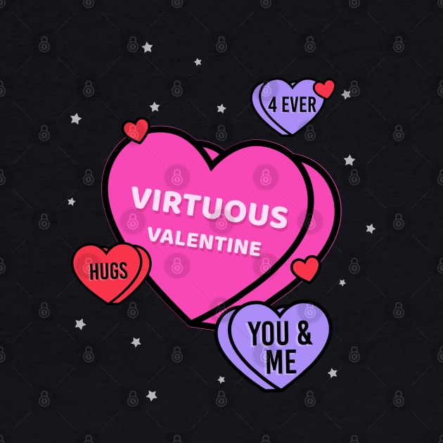 Virtuous Valentine, Valentine's Day, Love Hearts, Doctors Valentine, Nurses Valentine by Style Conscious